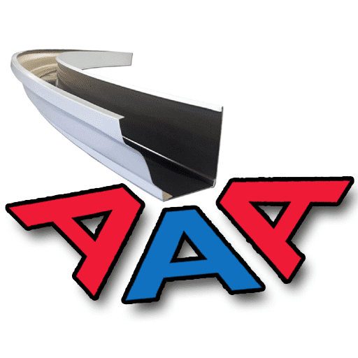 AAA Seamless Rain Gutters logo